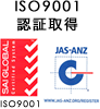ISO9001　認証取得